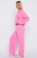 Bedtime Bliss Pyjama Set Bubblegum Pink