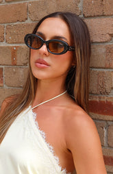 Emerald Sunglasses Black/Chocolate