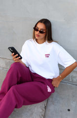 11th Street New York Or Nowhere Oversized Tee Berry Blast
