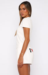 11th Street City Of Dreams Relaxed Baby Tee Frosting