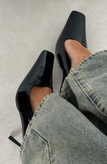 Ella Heels Black Patent