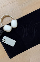 Feeling Fresh Gym Towel Black