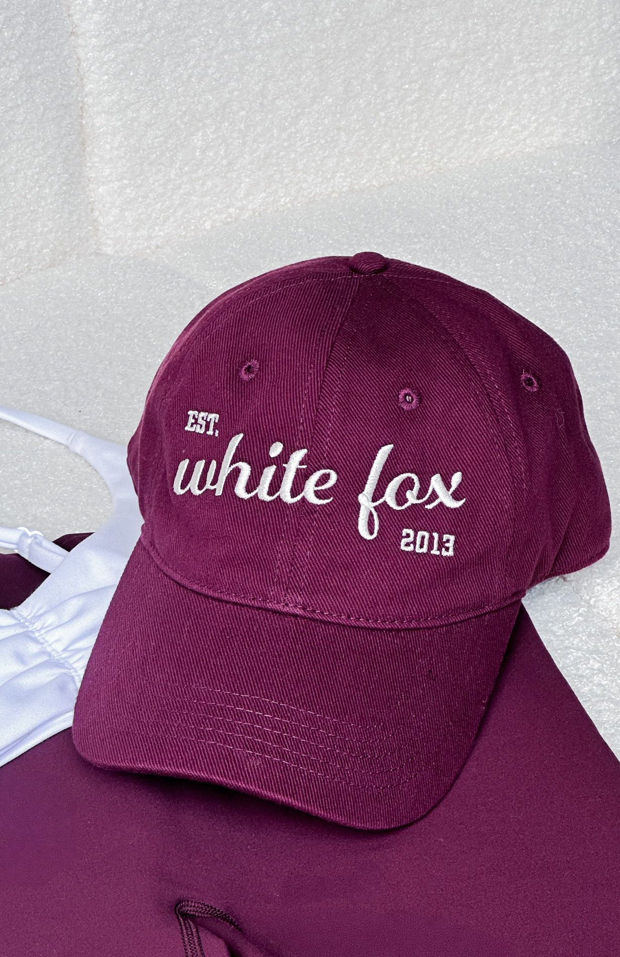 Celebrating Me Cap Burgundy