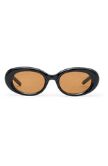 Emerald Sunglasses Black/Chocolate