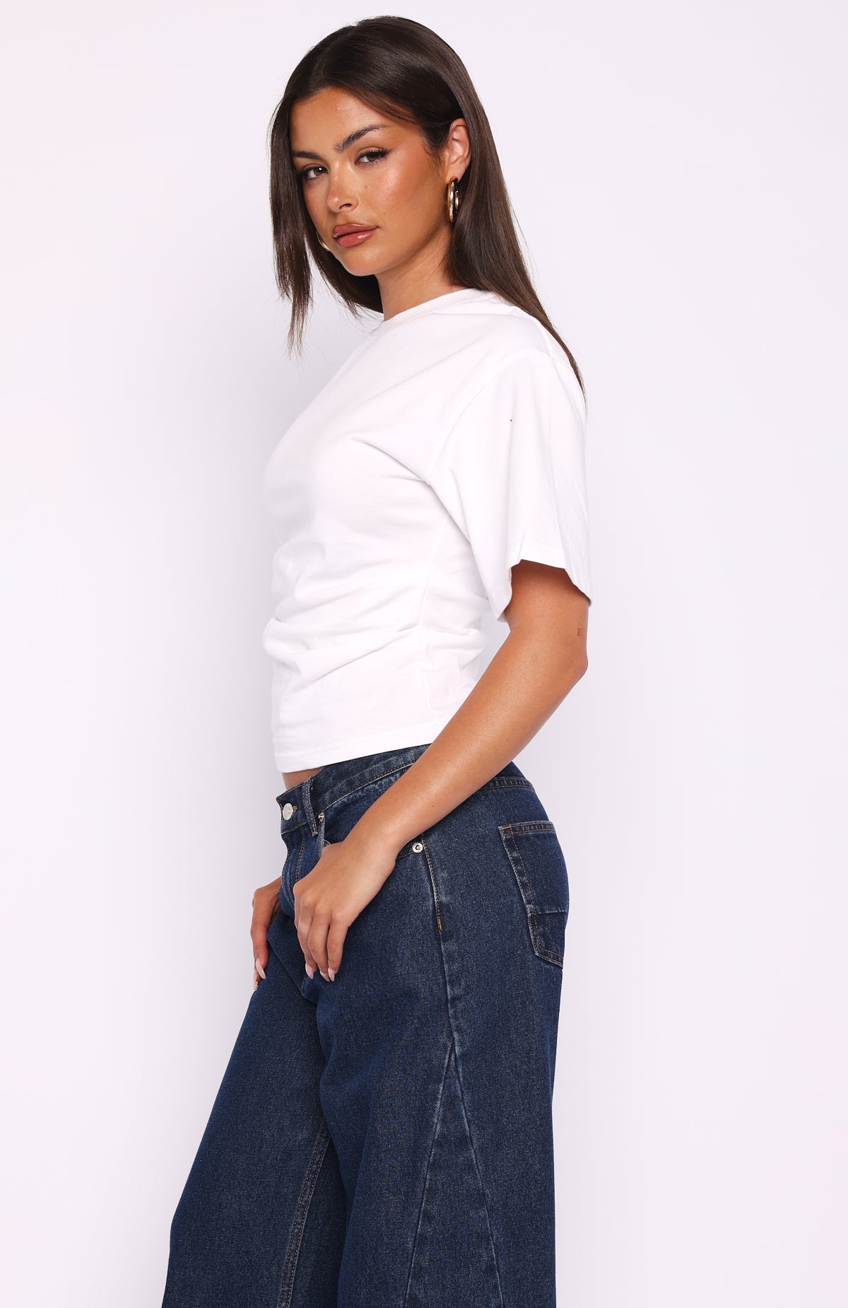 Destination Unknown Boxy Tee White