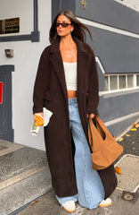 Got To Go Teddy Coat Coffee