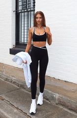 Form Leggings Black/White